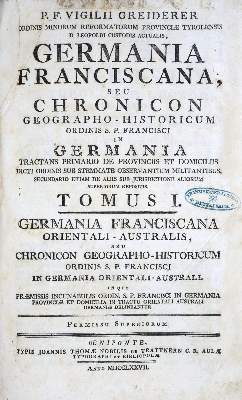 Bild Nr.1: 131-84 Crombach,H.: (Alte Drucke, Handschriften und Theologie)