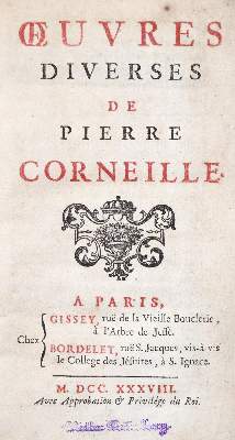 Bild Nr.1: 131-846 Corneille,P.: (Literatur und illustrierte Bücher bis 19.Jahrhundert)