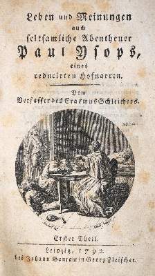 Bild Nr.1: 131-847 (Cramer,C.G.).: (Literatur und illustrierte Bücher bis 19.Jahrhundert)