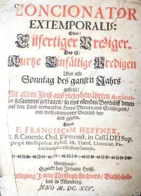 Bild Nr.4: 131-88 (Denner,J.C.).: (Alte Drucke, Handschriften und Theologie)