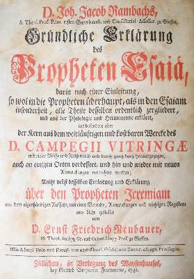 Bild Nr.5: 131-88 (Denner,J.C.).: (Alte Drucke, Handschriften und Theologie)