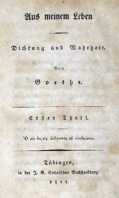 Bild Nr.1: 131-882 Goethe,(J.W.v.).: (Literatur und illustrierte Bücher bis 19.Jahrhundert)