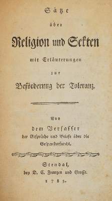 Bild Nr.1: 131-918 (Kläden,F.W.).: (Literatur und illustrierte Bücher bis 19.Jahrhundert)