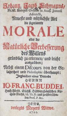 Bild Nr.1: 131-928 Lehmann,J.J.: (Literatur und illustrierte Bücher bis 19.Jahrhundert)