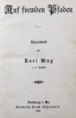 Bild Nr.1: 131-947 May,K.: (Literatur und illustrierte Bücher bis 19.Jahrhundert)