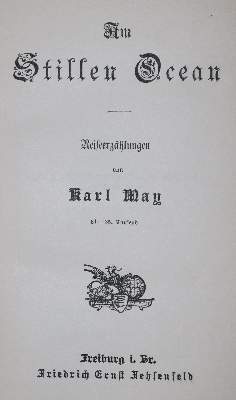 Bild Nr.1: 131-951 May,K.: (Literatur und illustrierte Bücher bis 19.Jahrhundert)
