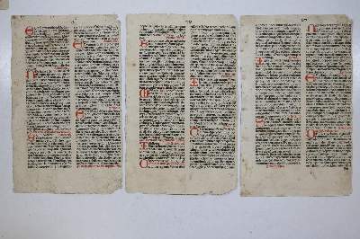 Bild Nr.211: 131-96 Einbandmakulatur.: (Alte Drucke, Handschriften und Theologie)