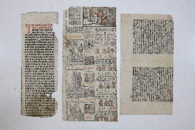 Bild Nr.22: 131-96 Einbandmakulatur.: (Alte Drucke, Handschriften und Theologie)