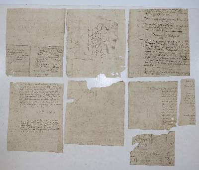 Bild Nr.27: 131-96 Einbandmakulatur.: (Alte Drucke, Handschriften und Theologie)