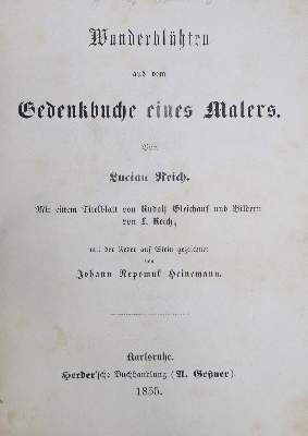 Bild Nr.1: 131-994 Reich,L.: (Literatur und illustrierte Bücher bis 19.Jahrhundert)