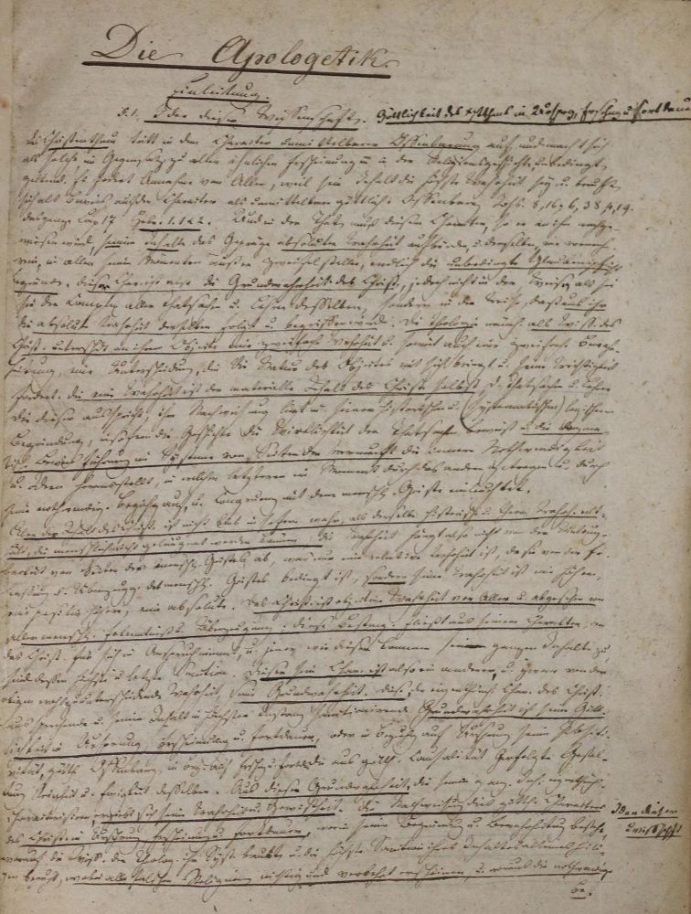 Große Abbildung Nr.3: 132-100 Erklärung des Evangeliums des h. Matthäus.: (Handschriften)