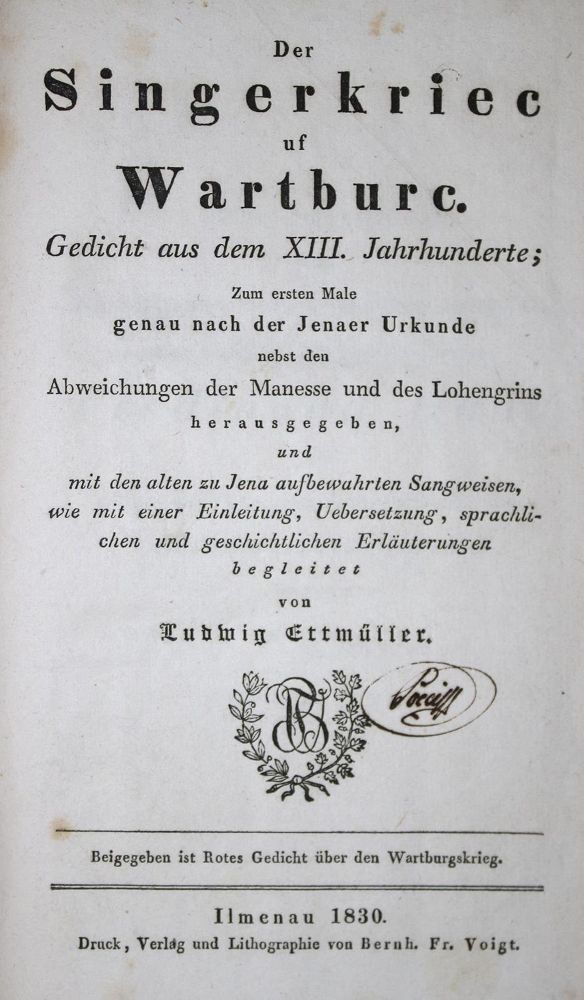 Große Abbildung Nr.1: 132-1004 Ettmüller,L. (Hrsg.).: (Pocci)