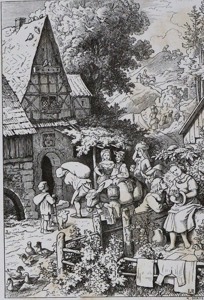 Große Abbildung Nr.1: 132-1019 Richter,L.: (Literatur und illustrierte Bücher bis 19.Jahrhundert)