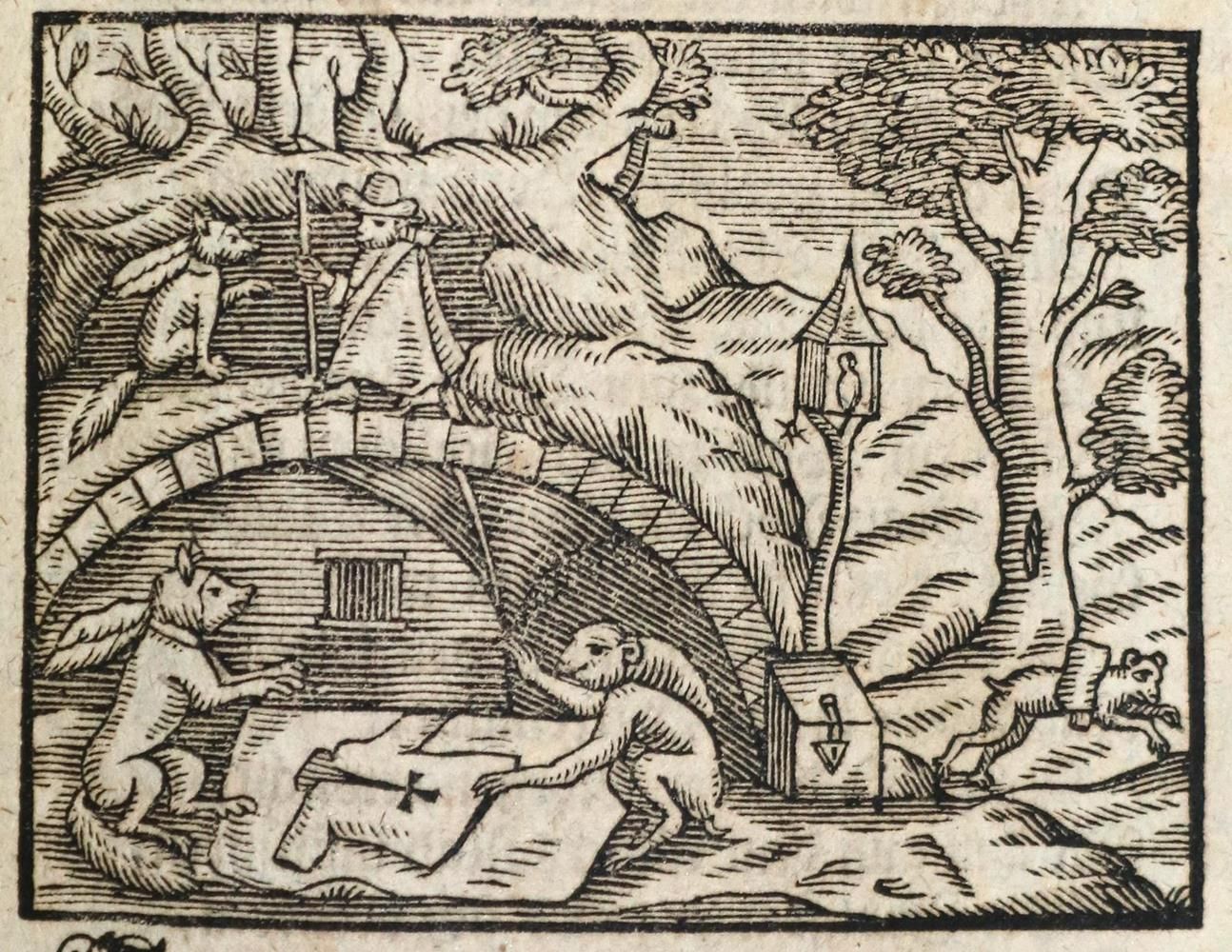 Große Abbildung Nr.1: 132-1021 (Rollenhagen,G.).: (Literatur und illustrierte Bücher bis 19.Jahrhundert)