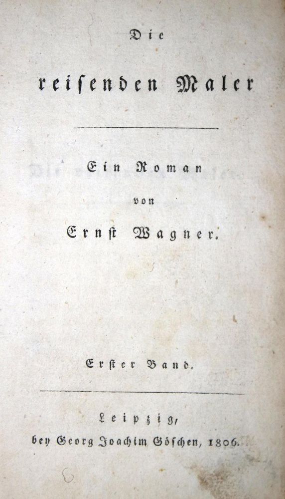 Große Abbildung Nr.1: 132-1060 Wagner,E.: (Literatur und illustrierte Bücher bis 19.Jahrhundert)