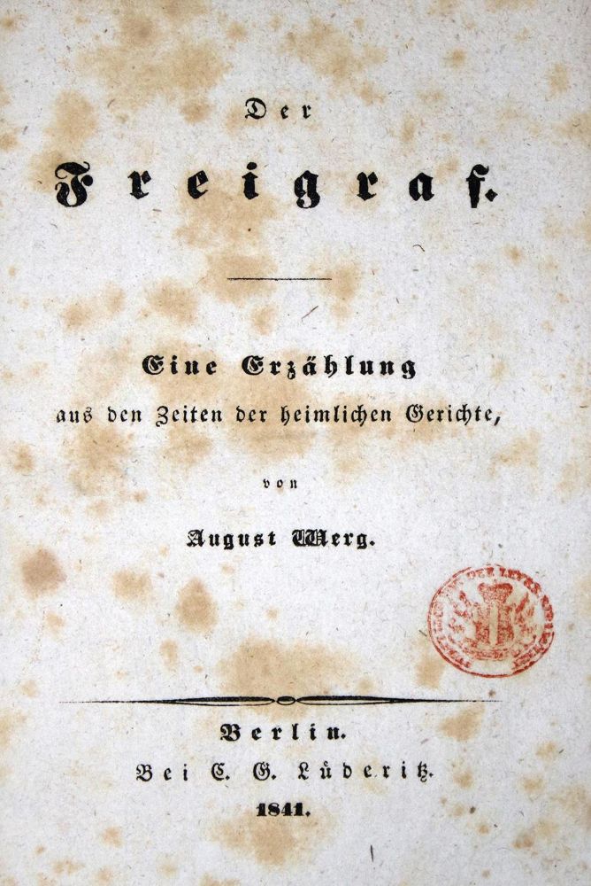 Große Abbildung Nr.1: 132-1062 Werg,A.: (Literatur und illustrierte Bücher bis 19.Jahrhundert)