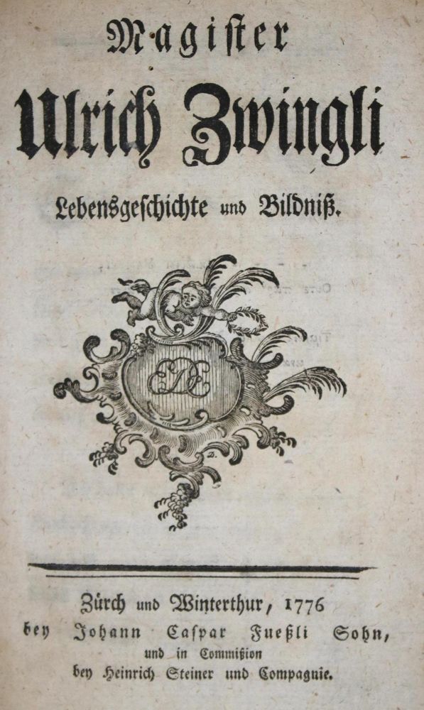 Große Abbildung Nr.1: 132-1065 (Nüscheler,F.).: (Zwingli)