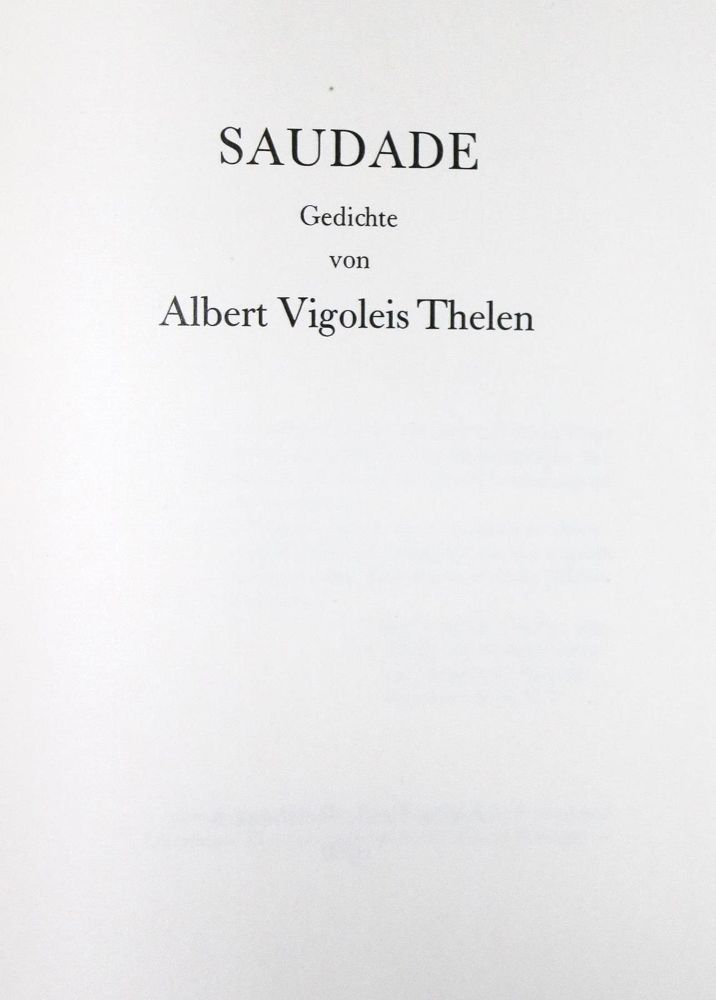 Große Abbildung Nr.1: 132-1068 Thelen,A.V.: (Aldus-Presse)