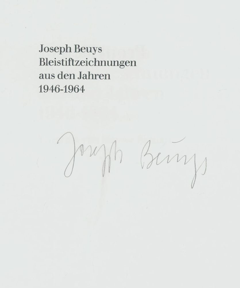 Große Abbildung Nr.1: 132-1089 Van der Grinten,F.J. u. H.: (Beuys)