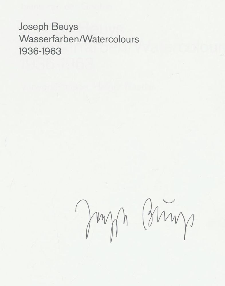 Große Abbildung Nr.1: 132-1090 Van der Grinten,F.J. u. H.: (Beuys)
