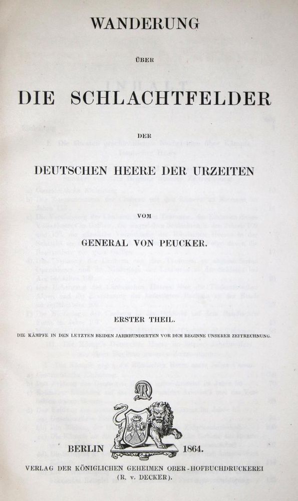 Große Abbildung Nr.1: 132-1123 Peucker,E.v.: (Einband)