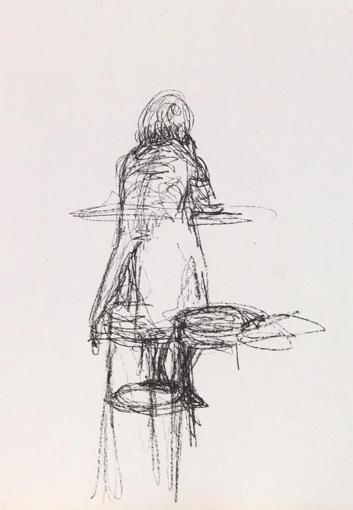 Große Abbildung Nr.5: 132-1138 Giacometti,A.: (Literatur und illustrierte Bücher 20.Jahrhundert - Alte Literatur in modernen Ausgaben)