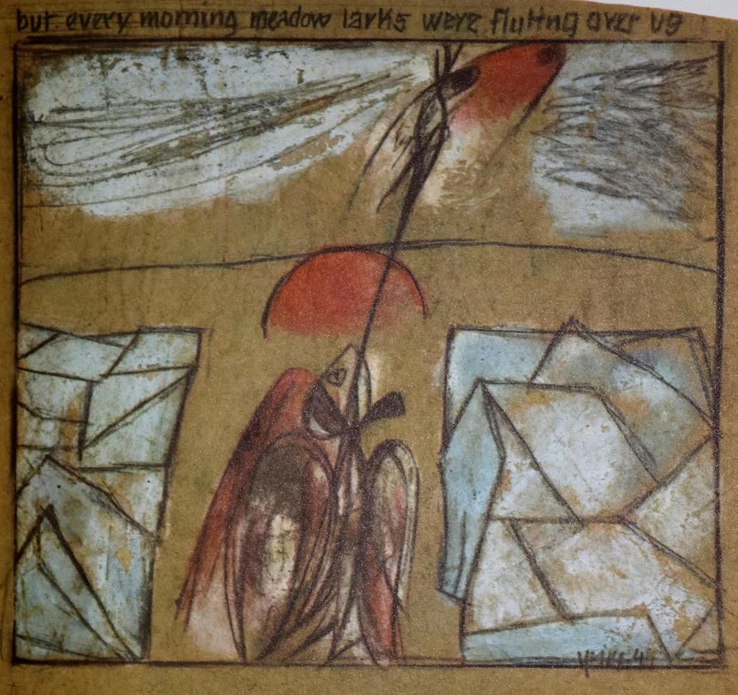 Große Abbildung Nr.2: 132-1145 Grieshaber,HAP.: (Literatur und illustrierte Bücher 20.Jahrhundert - Alte Literatur in modernen Ausgaben)