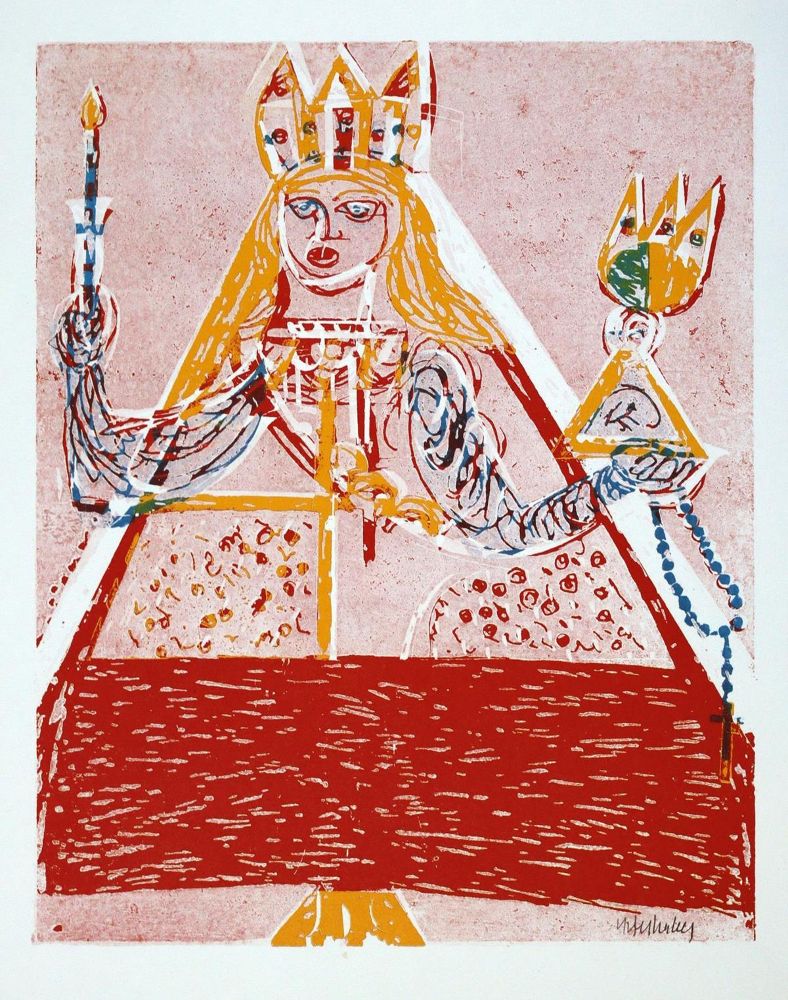 Große Abbildung Nr.3: 132-1148 Heine,H.: (Grieshaber)
