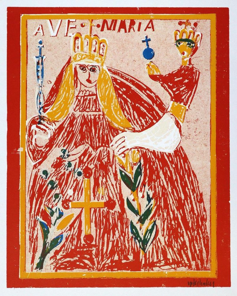 Große Abbildung Nr.4: 132-1148 Heine,H.: (Grieshaber)