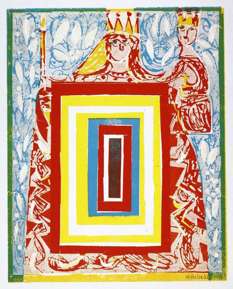 Große Abbildung Nr.6: 132-1148 Heine,H.: (Grieshaber)