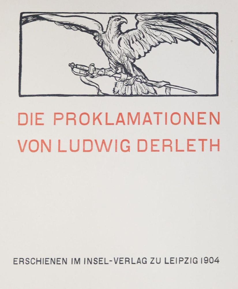 Große Abbildung Nr.1: 132-1172 Derleth,L.: (Insel-Verlag)