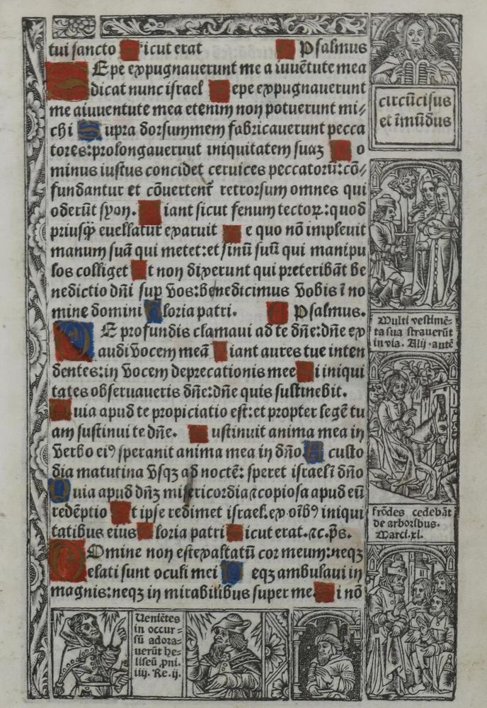 Große Abbildung Nr.4: 132-118 Niederdeutsches Stundenbuch.: (Handschriften, Stundenbuch)