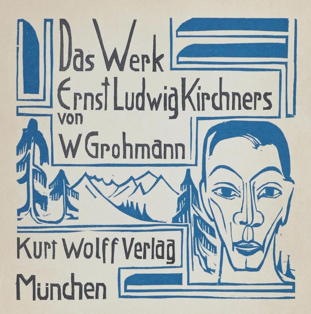 Große Abbildung Nr.1: 132-1185 Grohmann,W.: (Kirchner)