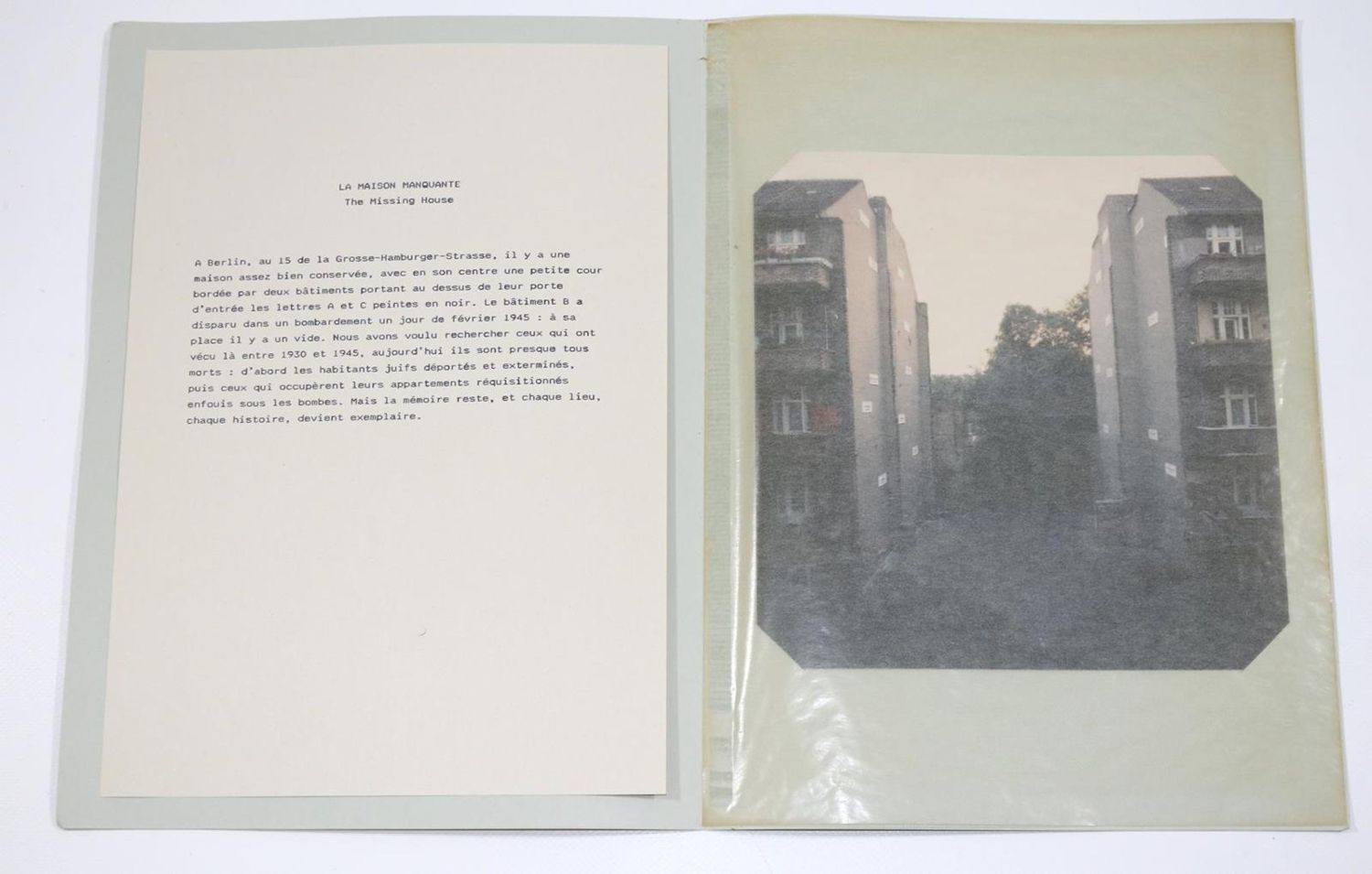 Große Abbildung Nr.5: 132-1194 Boltanski,C., Büchner,C., Fischer,A.: (Künstlerbücher)