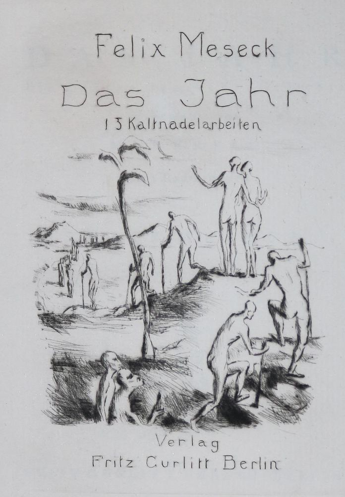Große Abbildung Nr.1: 132-1215 Meseck,F.: (Literatur und illustrierte Bücher 20.Jahrhundert - Alte Literatur in modernen Ausgaben)