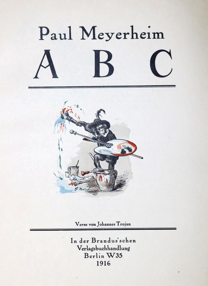 Große Abbildung Nr.1: 132-1216 Meyerheim,P.: (Literatur und illustrierte Bücher 20.Jahrhundert - Alte Literatur in modernen Ausgaben)