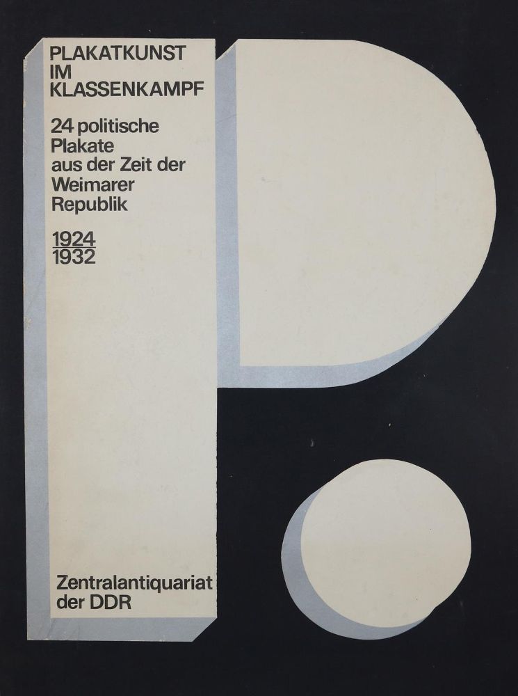 Große Abbildung Nr.1: 132-1237 Plakatkunst im Klassenkampf.: (Literatur und illustrierte Bücher 20.Jahrhundert - Alte Literatur in modernen Ausgaben)