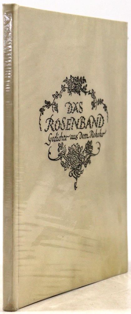 Große Abbildung Nr.3: 132-1257 Rosenband, Das.: (Literatur und illustrierte Bücher 20.Jahrhundert - Alte Literatur in modernen Ausgaben)