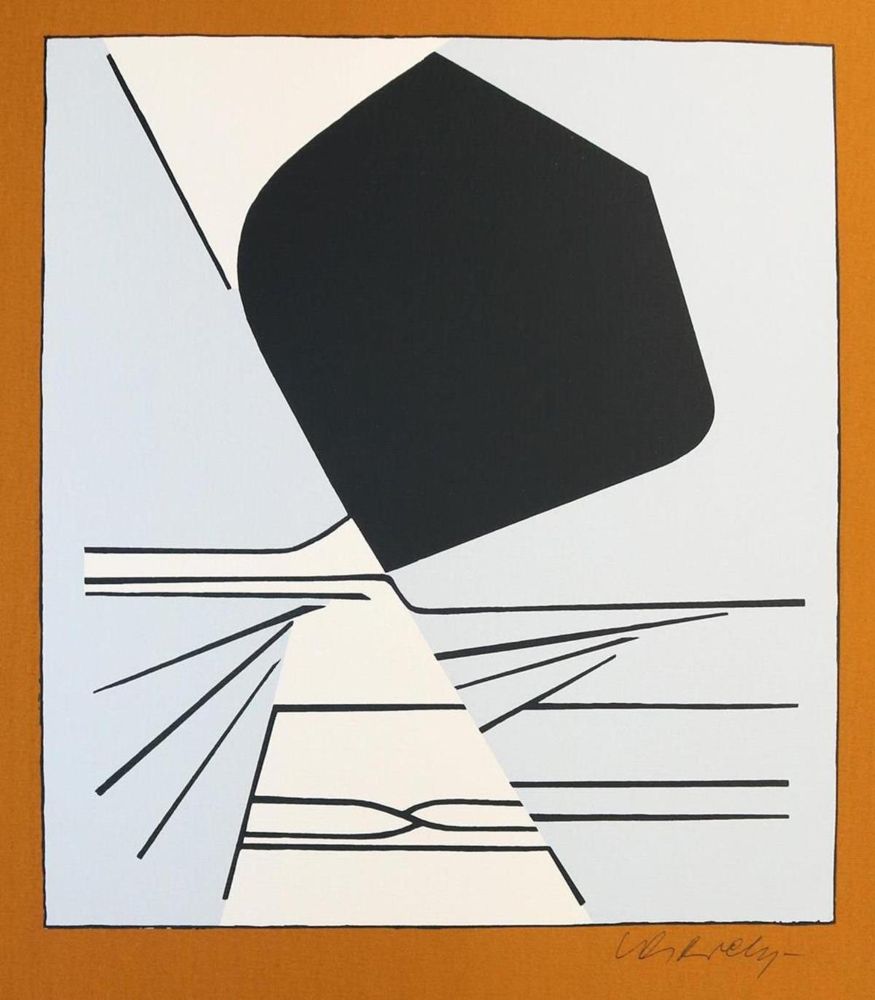 Große Abbildung Nr.7: 132-1295 Descartes,R.: (Vasarely)