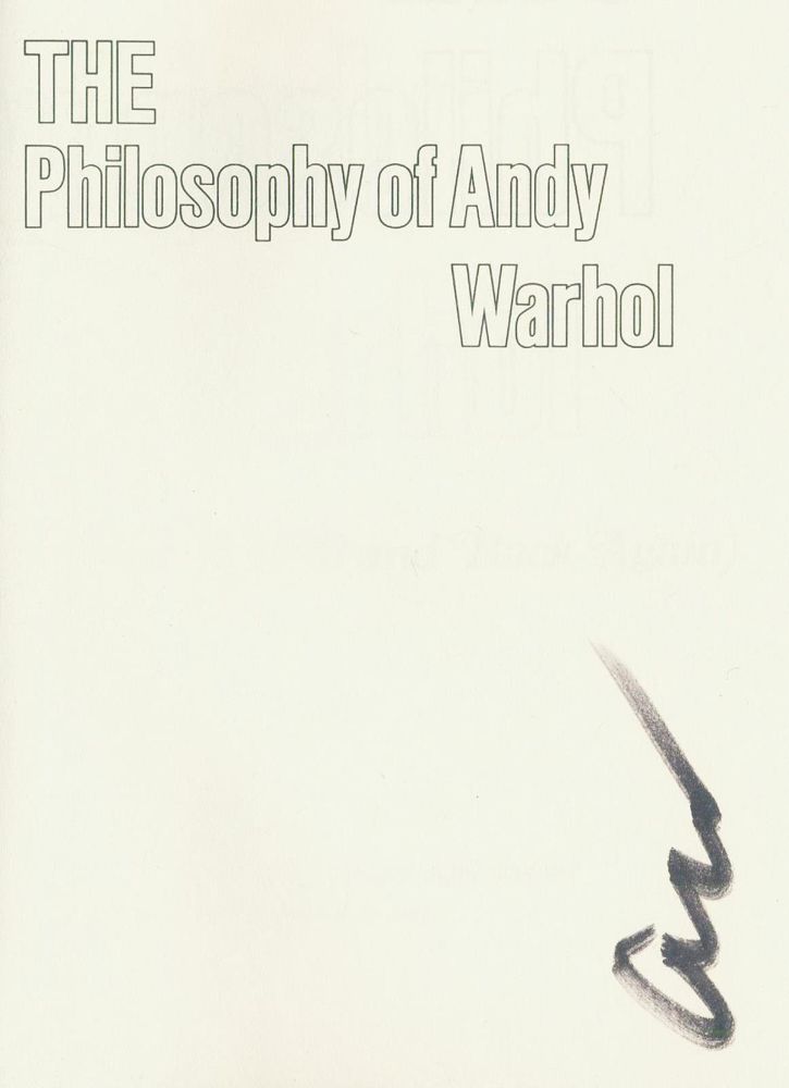 Große Abbildung Nr.1: 132-1299 Warhol,A.: (Literatur und illustrierte Bücher 20.Jahrhundert - Alte Literatur in modernen Ausgaben)
