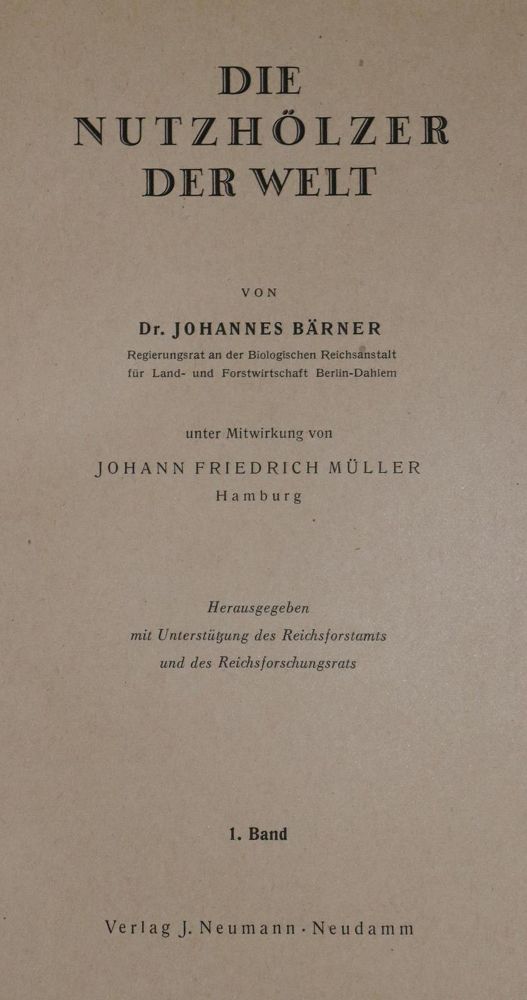 Große Abbildung Nr.1: 132-1315 Bärner,J.: (Botanik)