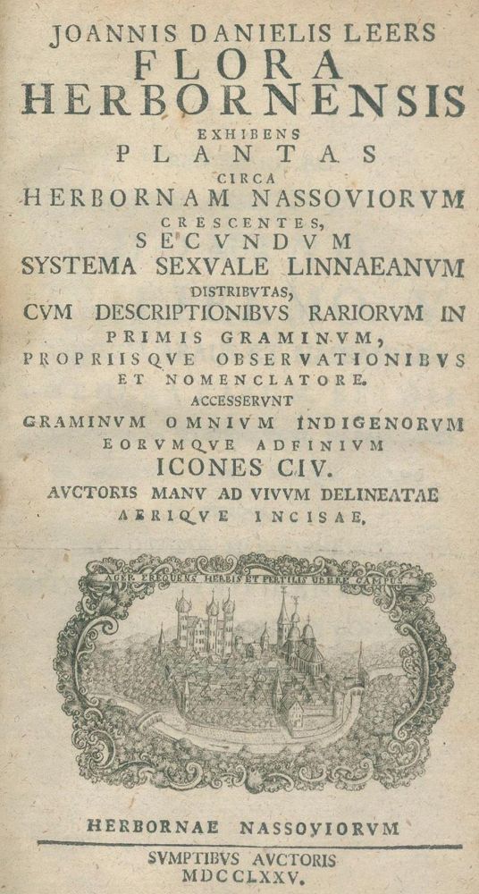 Große Abbildung Nr.3: 132-1326 Leers,J.D.: (Botanik)