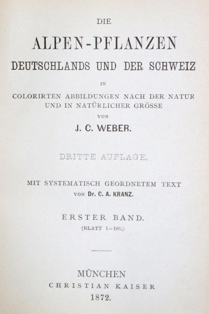 Große Abbildung Nr.2: 132-1344 Weber,J.C.: (Botanik)