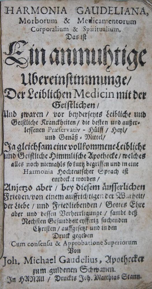 Große Abbildung Nr.1: 132-1359 Gaudelius,J.M.: (Medizin)