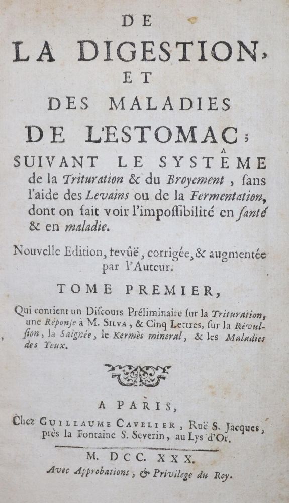 Große Abbildung Nr.1: 132-1369 (Hecquet,P.).: (Medizin)