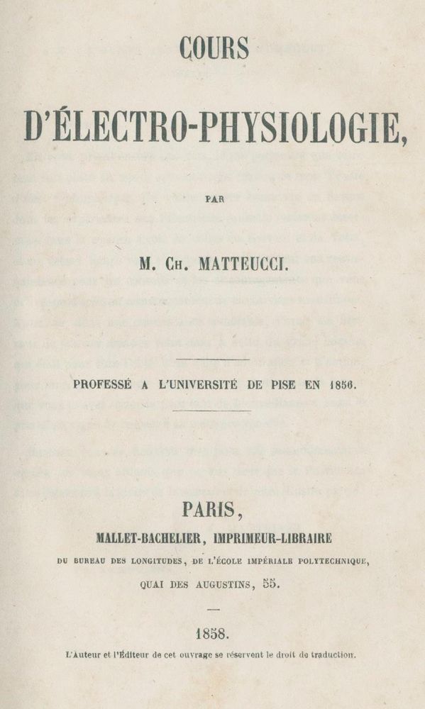 Große Abbildung Nr.1: 132-1377 Matteucci,C.: (Medizin)