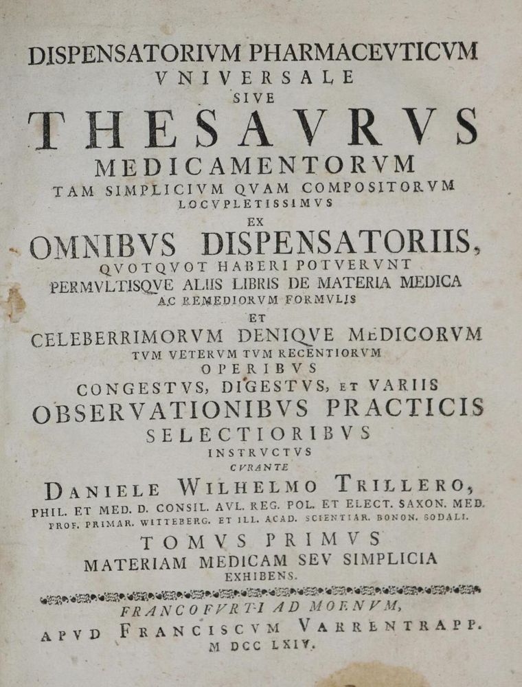 Große Abbildung Nr.1: 132-1390 Triller,D.W.: (Medizin, Pharmazie)