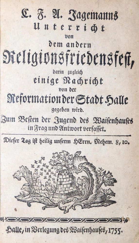 Große Abbildung Nr.1: 132-144 Jagemann,C.F.A.: (Alte Drucke, Handschriften und Theologie)