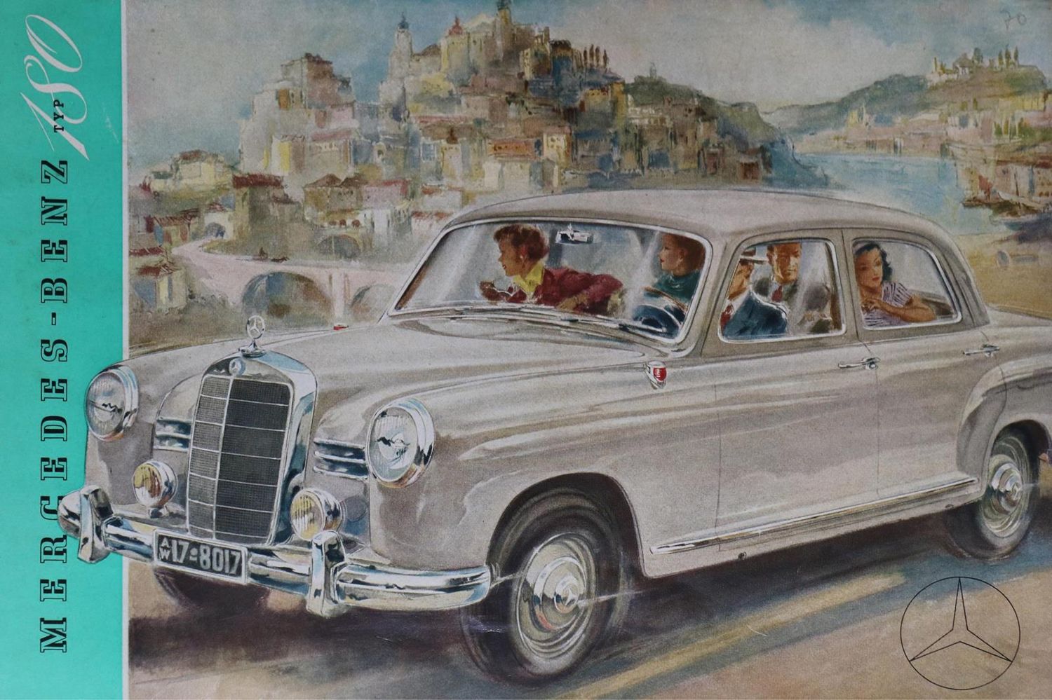 Große Abbildung Nr.1: 132-1459 Daimler-Benz AG.: (Verschiedene Gebiete - Varia, Auto)