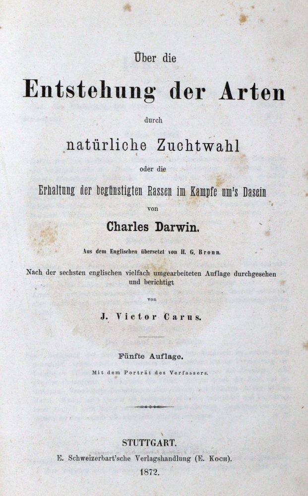 Große Abbildung Nr.1: 132-1475 Darwin,C.: (Verschiedene Gebiete - Varia)